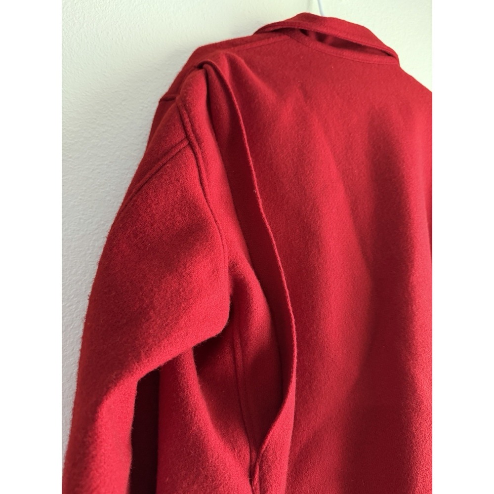 Vintage Polo Ralph Lauren Wool Hunting Jacket Size M VTG Red Heavy 1980s - Picture 15 of 15